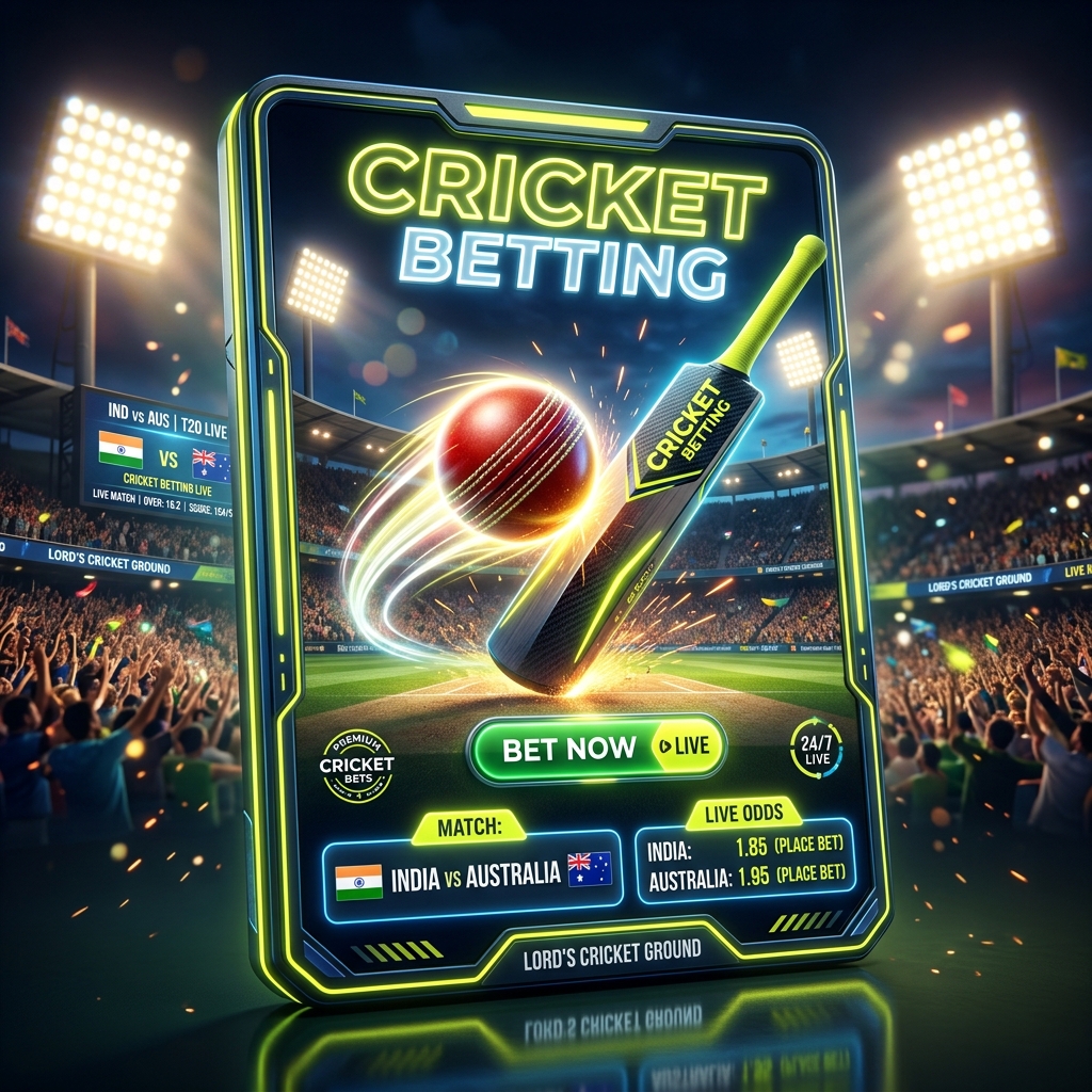 Cricket Betting Arena on Mahadev Book App